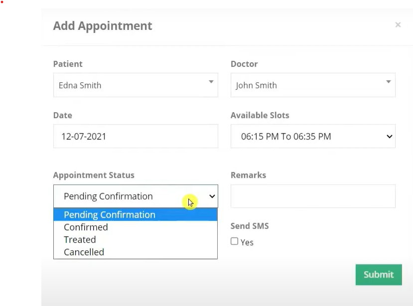 Patil Hospital OPD Management Web App
